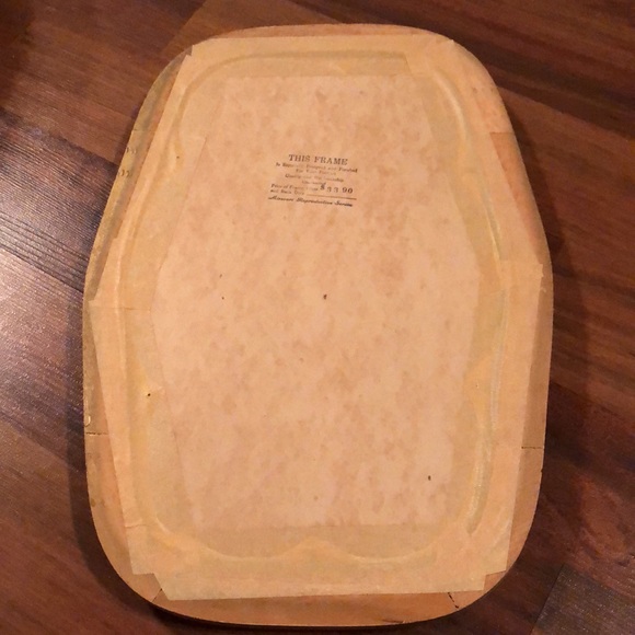 Gold antique vintage frame with beveled glass - Picture 2 of 3